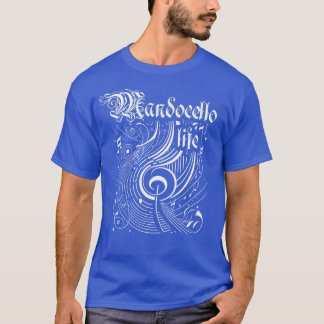 T-shirt Wavy Music Mandocello Life