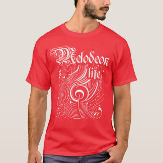 T-shirt Wavy Music Melodeon Life