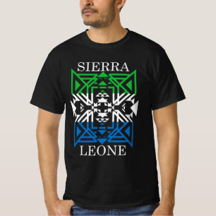 T-shirt WAY out Arts Freetown Sierra Leone Indicateur géom