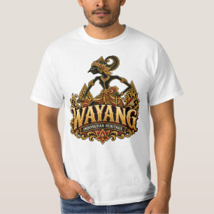 T-shirt Wayang Patrimoine Indonésien v3