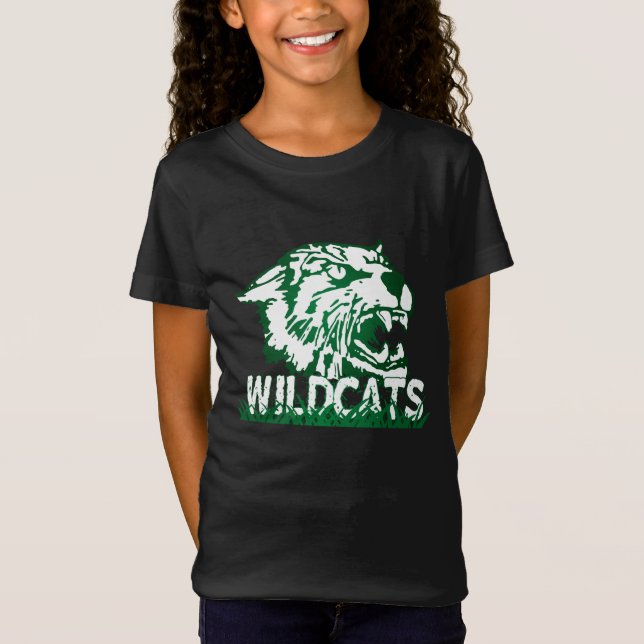 T-Shirt Wayland Union Wildcats #4 (Devant)