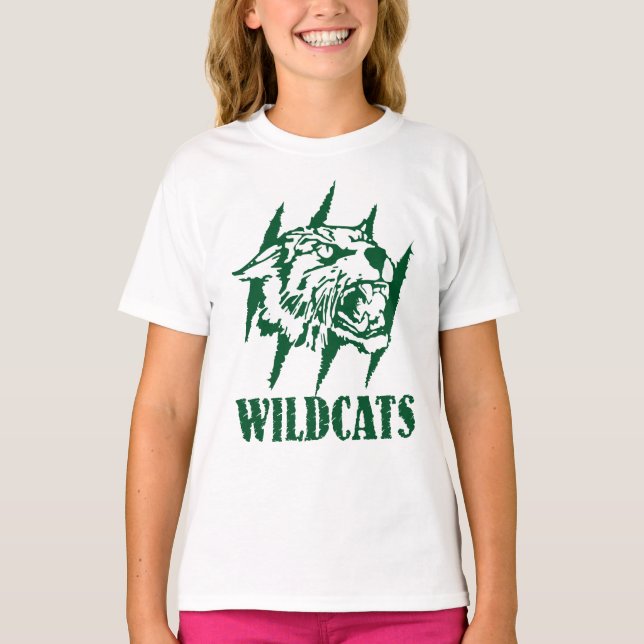 T-shirt Wayland Union Wildcats #9 (Devant)