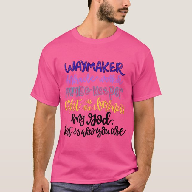 T-shirt Waymaker (Devant)
