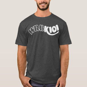 T-shirt WBRK101 les années 70 Rock Radio Station