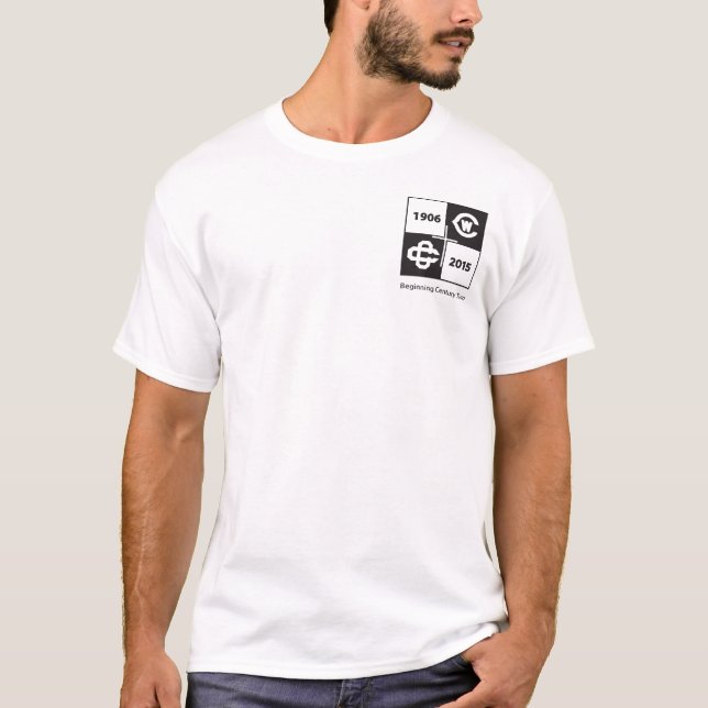T-shirt WCCHS-R&J à l'encre noire (Devant)
