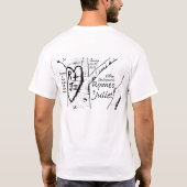 T-shirt WCCHS-R&J à l'encre noire (Dos)