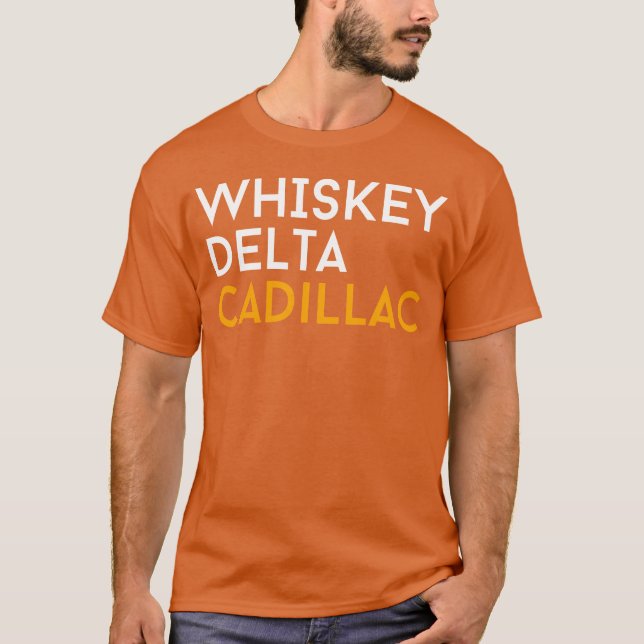 T-shirt WDCadillac drôle (Devant)