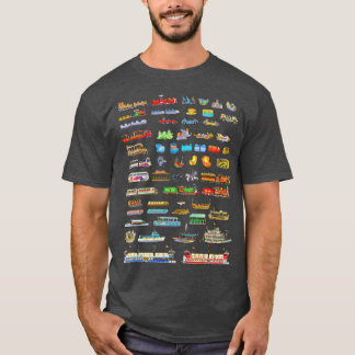 T-shirt WDW camping-cars amis garçon