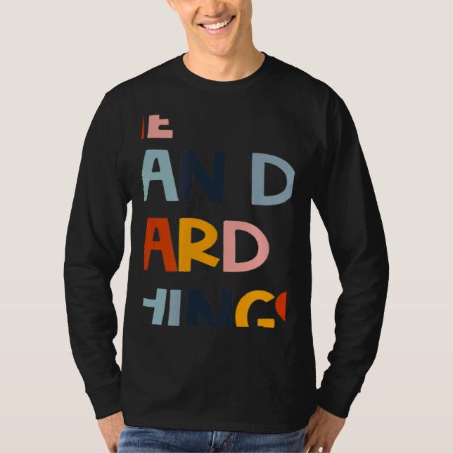 T-shirt We Can Do Hard Things Teacher Back to School Teach (Devant)