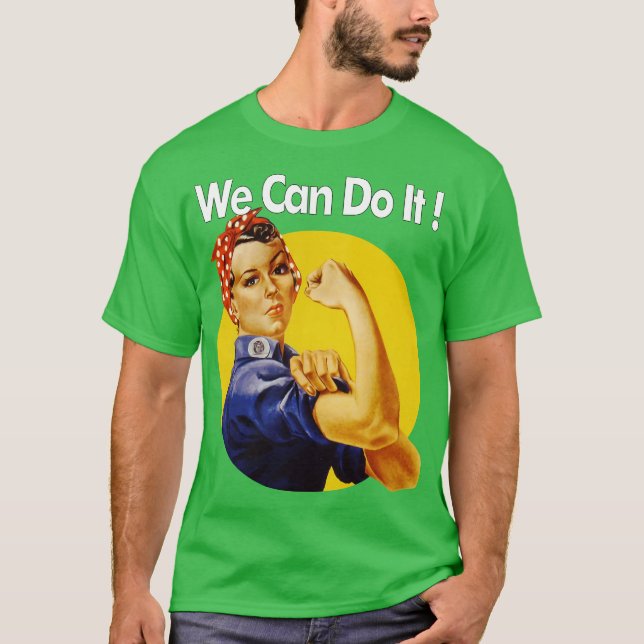T-shirt We Can Do It (Devant)