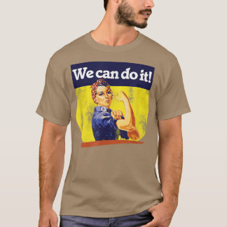 T-shirt We Can Do ItRosie RiveterVintage Feminism6157 