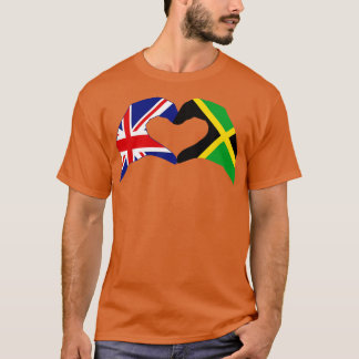 T-shirt We Heart UK Jamaïque Multinational Patriot Drapeau
