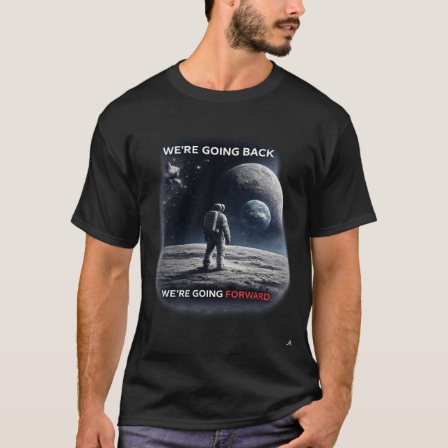T-shirt We’re Going Back / We’re Going Forward (Devant)