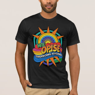 T-shirt We Rise by Empowering Others