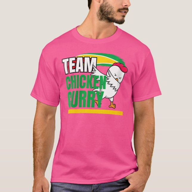 T-shirt WE Team Chicken Curry Guyana Et Trinidad Patrioti (Devant)
