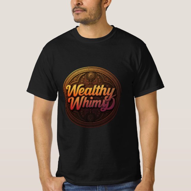 T-shirt Wealthy & Whimsy : Luxe Lifestyle Tee (Devant)