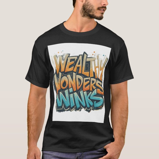 T-shirt Wealthy Wonders Winds (Devant)