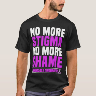 T-shirt Wear Purple Overdose Awareness Gifts Survivor Warr