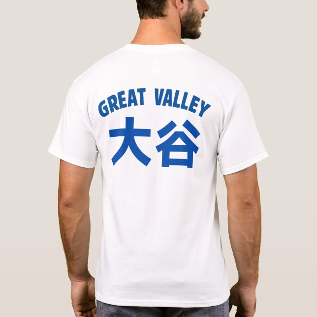 T-shirt Wear the meaning of kanji.（大谷OHTANI）漢字の意味Tシャツ　 (Dos)