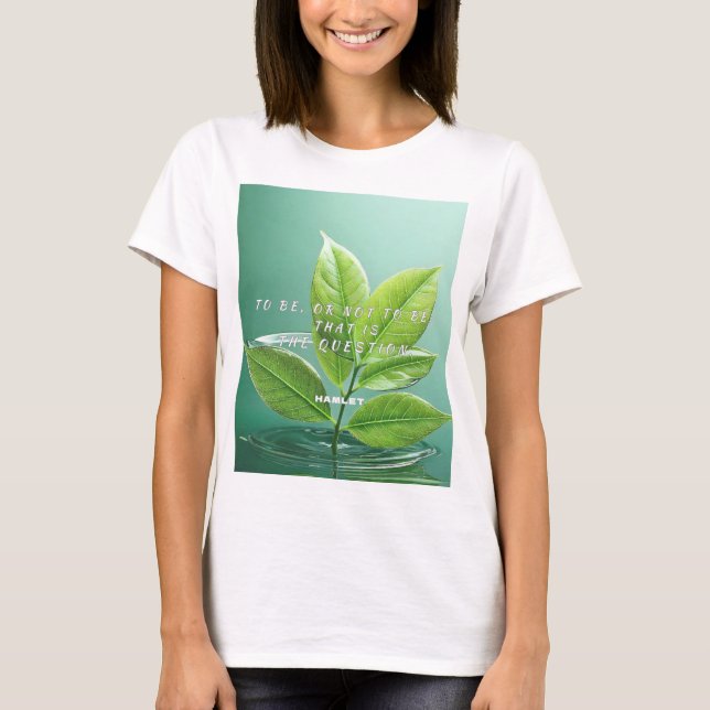 T-shirt Wear the Wit of Shakespeare (Devant)
