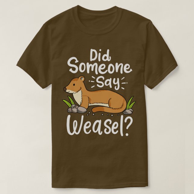 T-shirt Weasel (Design devant)