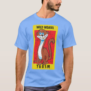 T-shirt Weasel sauvage YGBSM Grunge Style