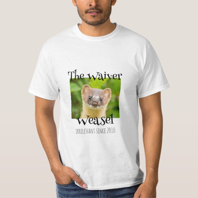 T-shirt Weasel Waiver (Devant)