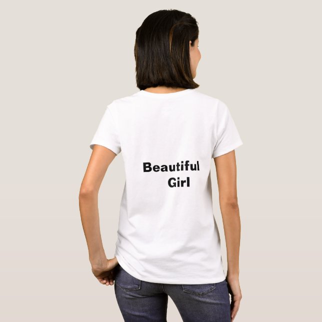 T-shirt Weave céleste (Dos entier)