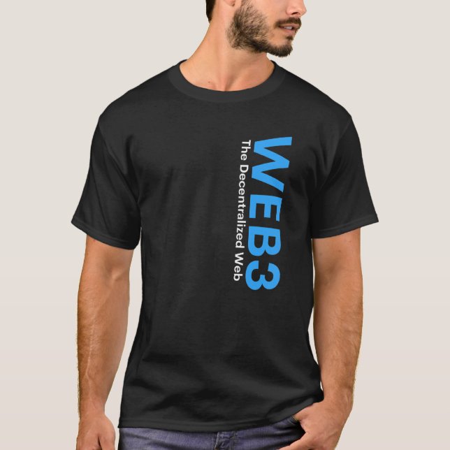 T-shirt Web3 Crypto Blockchain Nft Internet3 0 Defi Metave (Devant)