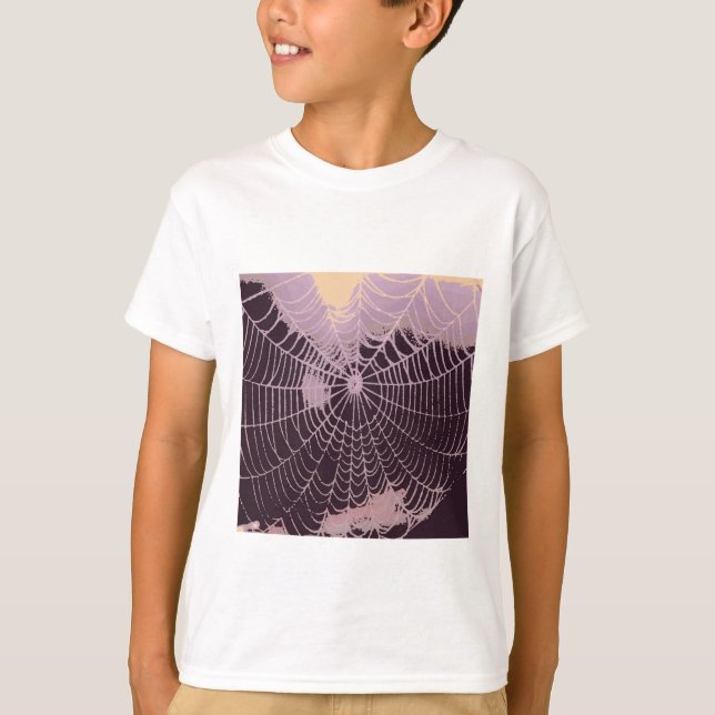 T-shirt Web Abstrait Spider (Devant)