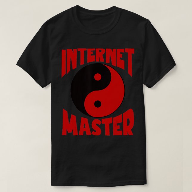 T-shirt Web Developer Internet Master Ninja idées cadeaux (Design devant)