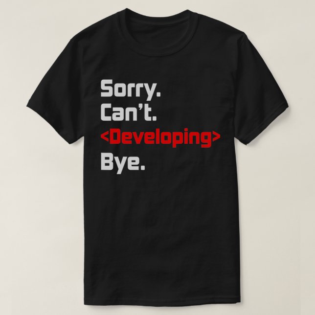 T-shirt Web Developer Site Web Programmer Coder Computer D (Design devant)