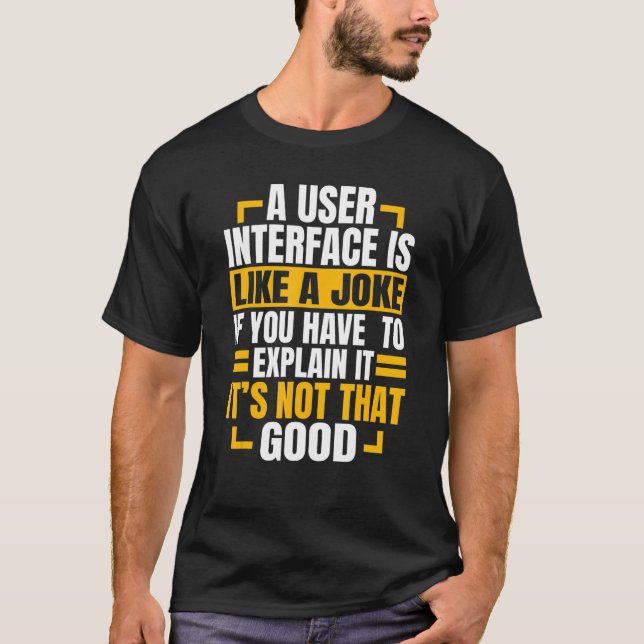 T-shirt Web Developer Software Site Web Programmer Coder C (Devant)