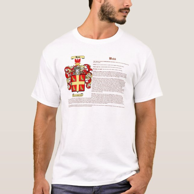 T-shirt Webb (signification) (Devant)