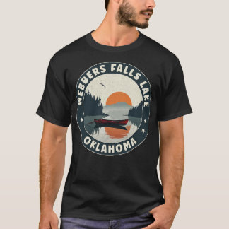 T-shirt Webbers Falls Lake Oklahoma Sunset