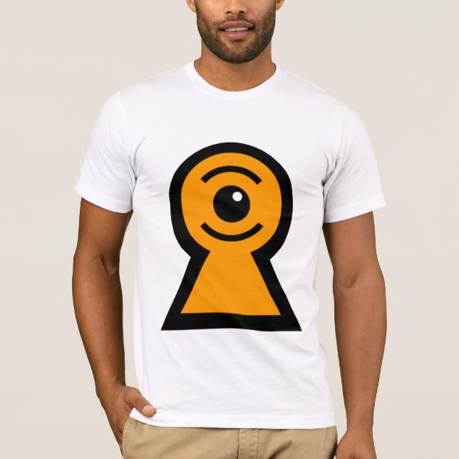 T-shirt webcam de blogTV (Devant)