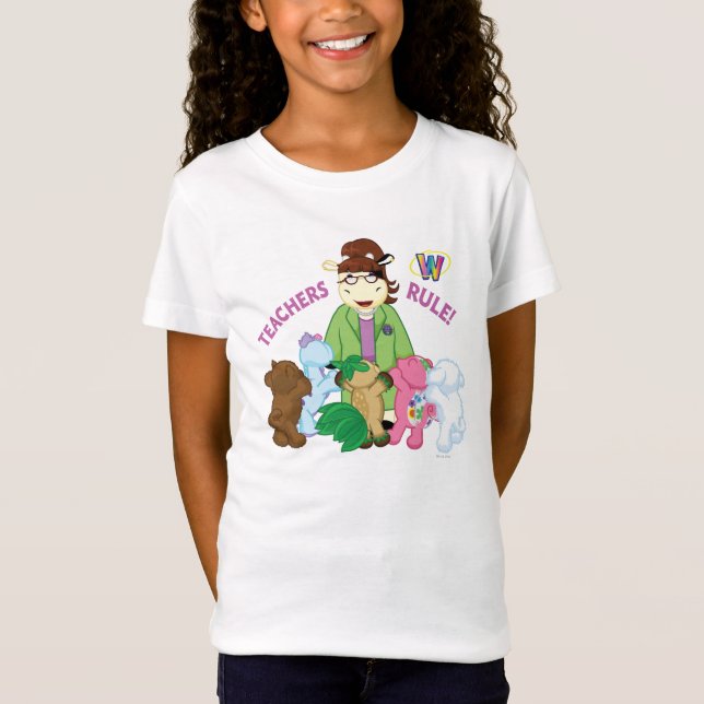 T-Shirt Webkinz : Règle de professeurs ! (Devant)