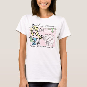 T-shirt wedding planner