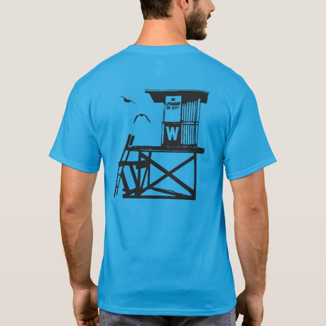 T-shirt Wedge Tower - Newport Beach, Ca  (Dos)