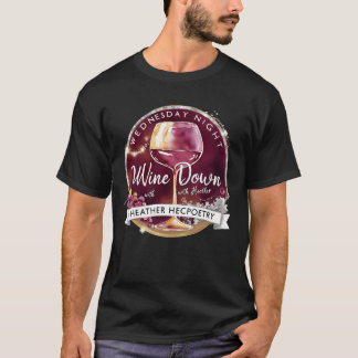 T-shirt Wednesday Night Wine Down boy