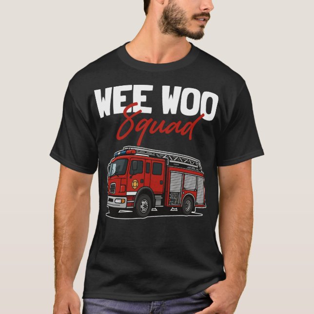 T-shirt Wee Woo Squad (Devant)