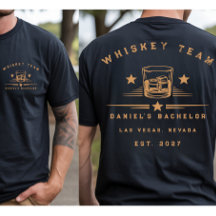 Week-end de fête de bachelor sur le thème du whisk