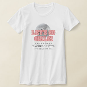 T-shirt Week-end d'enterrement de vie de jeune fille Disco
