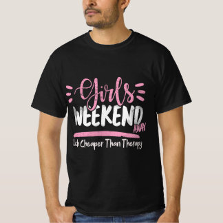 T-shirt Week-End Des Filles 2022 Week-End Away Beaches Boo