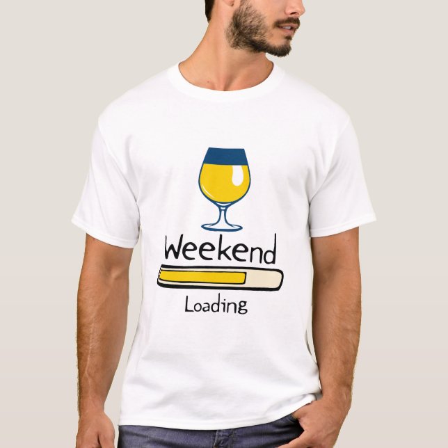 T-shirt weekend loading pastis 51 alcool humour apero 510 (Devant)