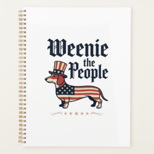T-Shirt Weenie le Peuple Dachshund Patriotique_1