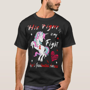 T-shirt Wegener's Granulomatosis Awareness Unicorn Support