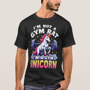 T-shirt Weightlifing Bodybuilding Je ne suis pas un Gym Ra