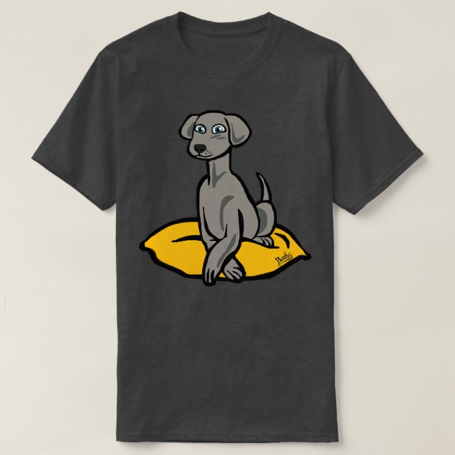 T-shirt Weimaraner (Design devant)