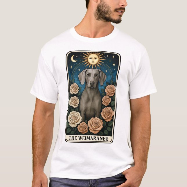 T-shirt Weimaraner (Devant)
